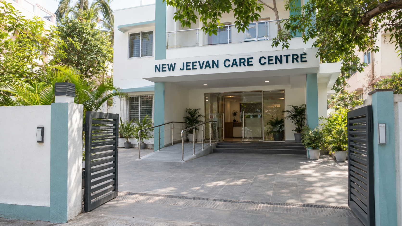 Entrance of New Jeevan Care Centre, Seethamma Nagar, Maduravoyal, Chennai
